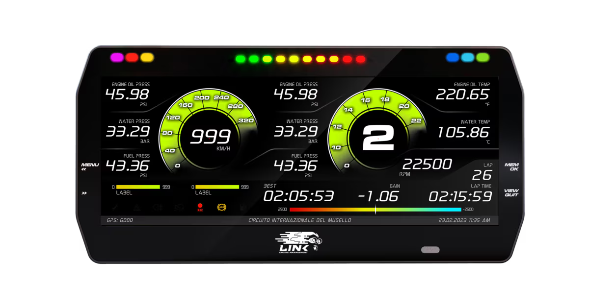 Link ECU MXT Strada 10 INCH dash (Race)