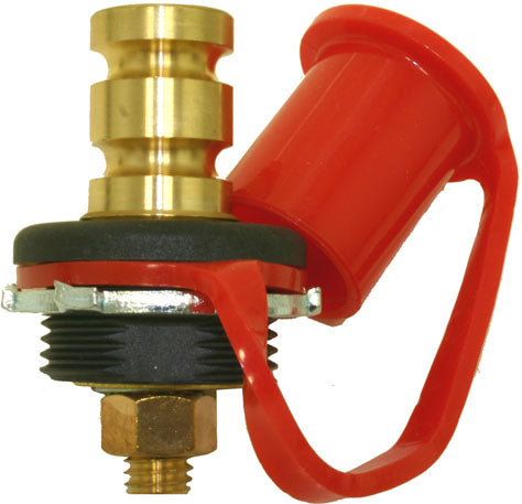 Battery jump start stud