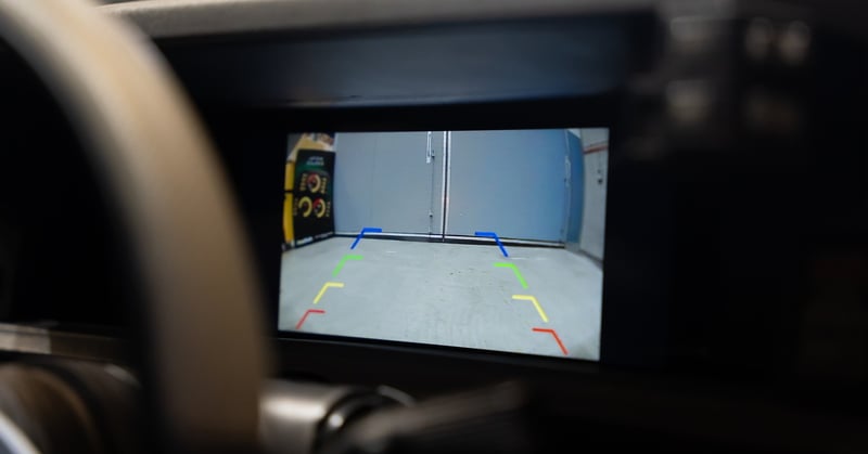 Haltech reverse camera kit